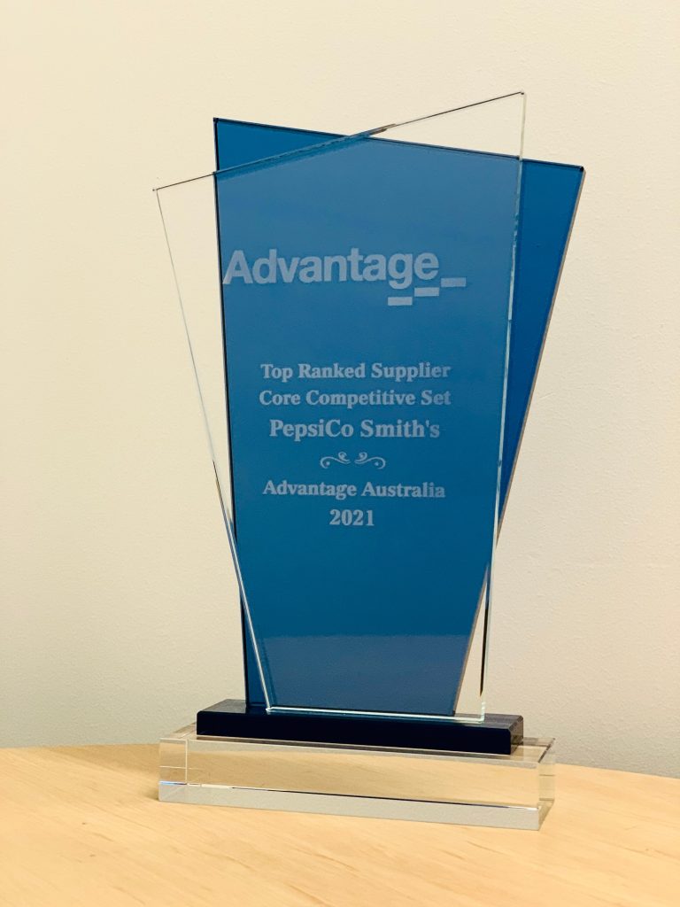 2021 Advantage Award Australia Grocery Program Plaque